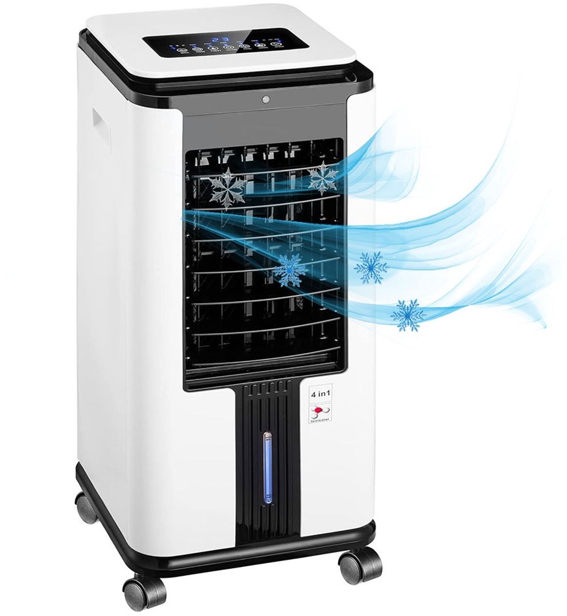 CRLYN® Mobiele Airco - Airconditioning - Ventilatoren - Airco Zonder Afvoerslang - Zwart en Wit