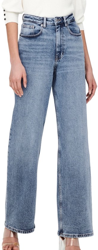 Only Juicy HW Wide Jeans Dames - Maat W26 X L30