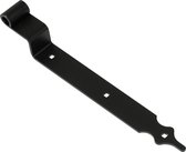 Charnières à pouce Wovar Zwart de 40 cm, pointe rustique | Par pièce