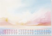 Sigel bureauonderlegger Magic Sunset - formaat A2 - met kalender 2026/2027/2028 - SI-H6313