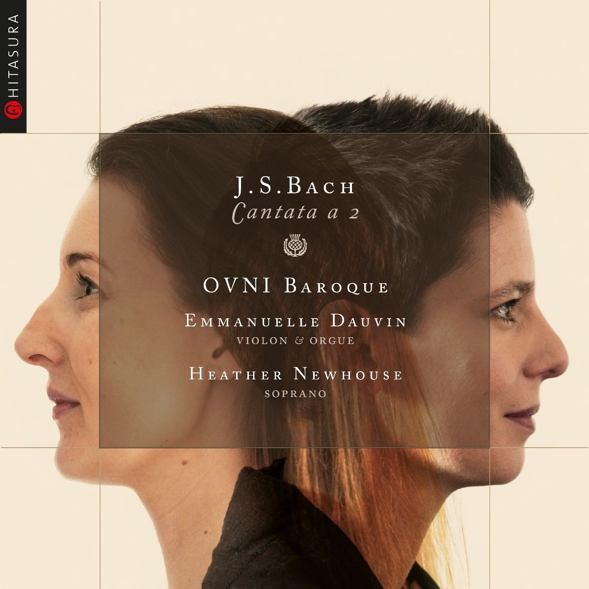 Emmanuelle Dauvin & Heather Newhouse - J.S. Bach: Cantata A 2 (CD)