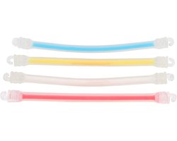 4Pcs Lange Tennis Racket Dempers Dubbele Haak Sil LangrPidische dempers Sil Dubbele Haak Tennis Racket Demers Tennis Racket Demers Tennis Sil Tennis Racket