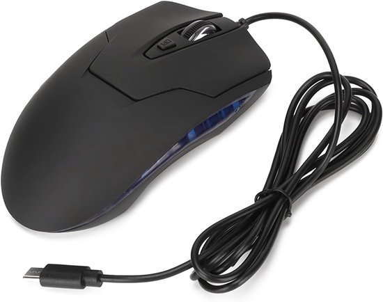 Lexium Computermuis met Draad - Computer Muis met Draad - Muis met Draad voor Laptop of PC