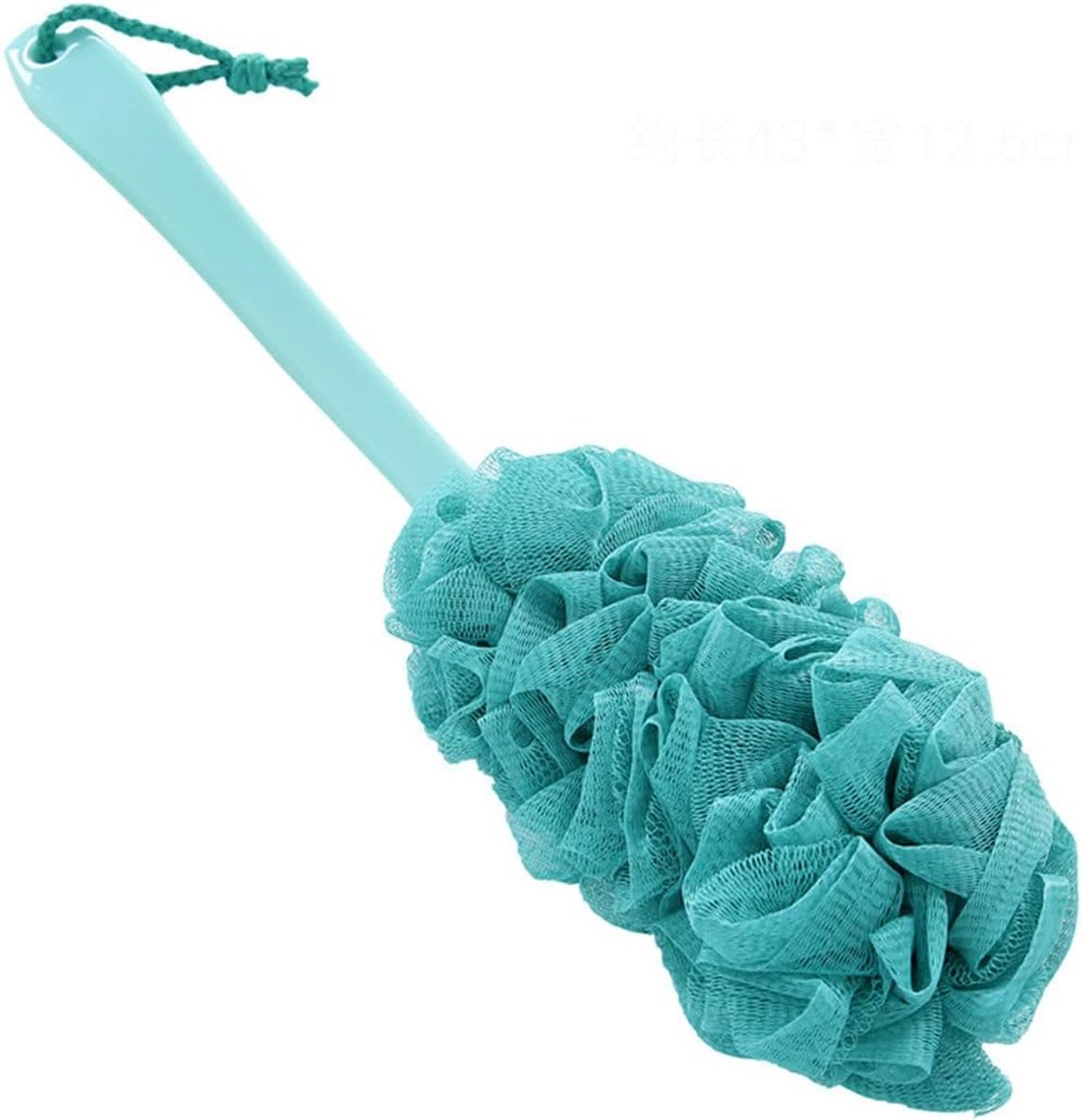 Ibenzoa® Mesh Doucheborstel met Lange Handgreep - Voor Krachtige Reiniging en Spierontspanning