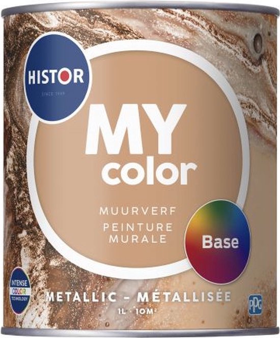 Histor MY color Muurverf Metallic 1L Alle Kleuren