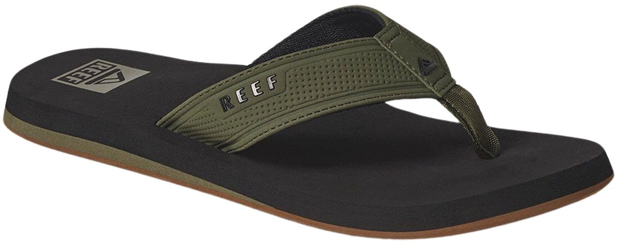 Reef The Layback Teenslippers Heren Zwart