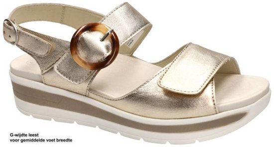 Solidus - Sandales femme - dorées - pointure 38,5