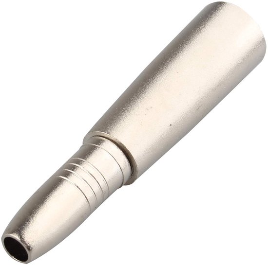 Dado Per Presa Jack 6,35mm (1/4") Per Chitarra O Amplificatore - Nichel Argento