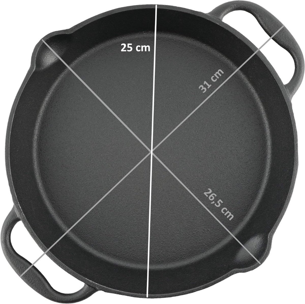 Grillpan Inductie - Keramische Pan - Vleespan BBQ