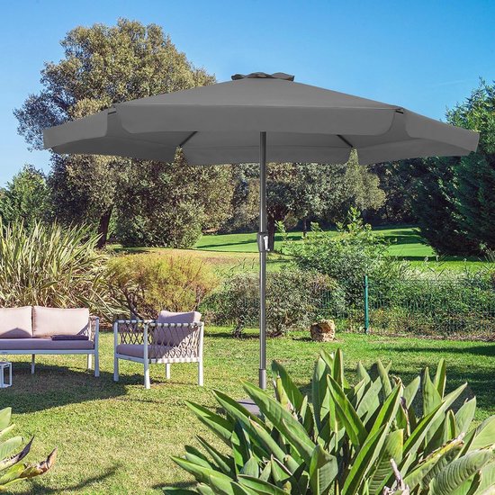 Parasol Voor Planten – UV-beschermend Zonnescherm Voor Terras, Balkon, Strand En Picknick (ca. 35x2,7 Cm)