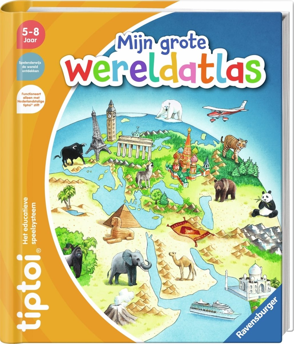 Ravensburger tiptoi® De wereldatlas — afbeelding 4