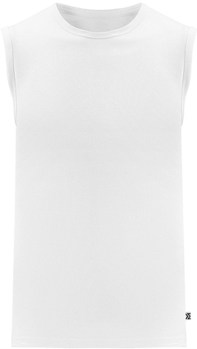 Milanoro - Mouwloze T-shirts voor hete zomerdagen - Wit - S