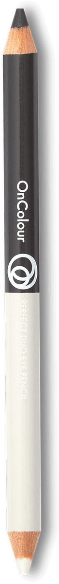 Oriflame OnColour Serie - Dubbele Oogpotlood - Grijs & Wit - 1.5g - Glanzend en Mat