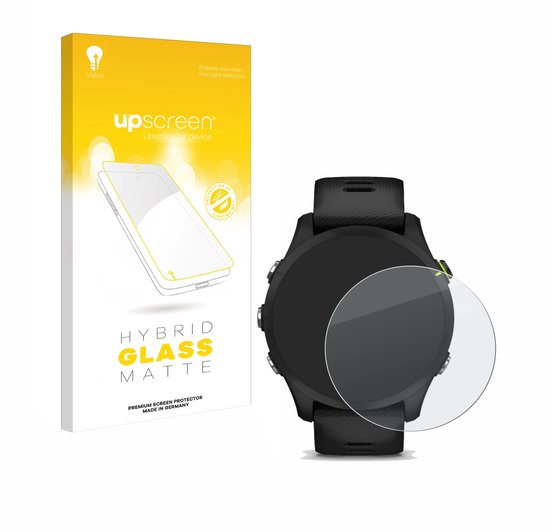 upscreen - Screenprotector voor Garmin Forerunner 255 Music - Folie Beschermfolie Beschermglas matte