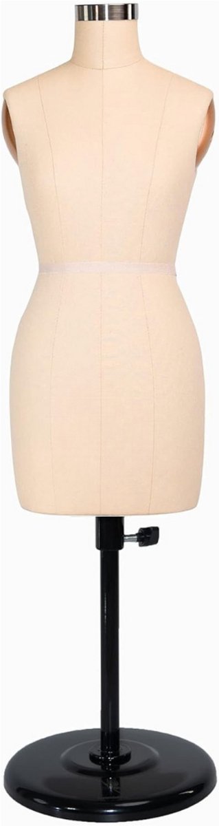 Zylo® Paspop Dames - Paspop - Etalagepop - Beige - 41cm x 43cm x 41cm