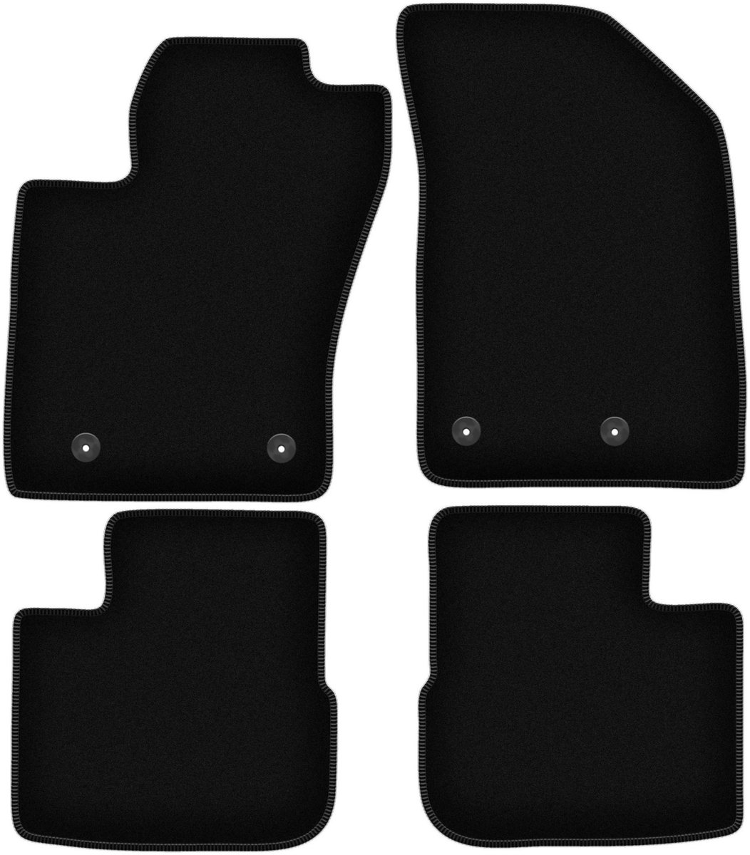 BASIC zwarte veloursmatten voor: Fiat Tipo II stationwagen (2015-)