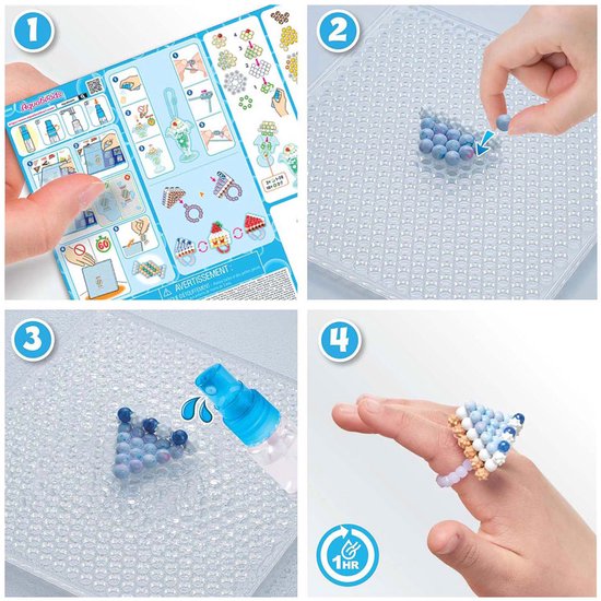 Aquabeads ensemble d'accessoires sucrés