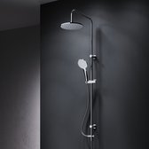 AM.PM Hit - Regendouche zonder kraan - Chroom Doucheset - Handdouche met 1 functie - Hoofddouche 22 cm