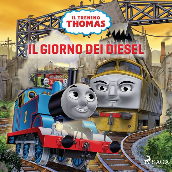 Il trenino Thomas - Il giorno dei Diesel - cover
