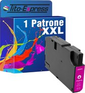 PlatinumSerie 1x cartridge alternatief voor Lexmark 200 XL Magenta
