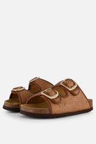 Chaussons Scholl Noelle en Slippers cognac - Femme - Pointure 41
