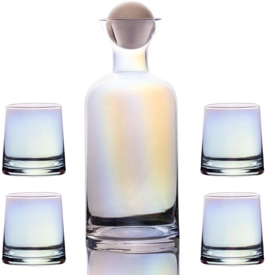 Intirilife karaf met filter in CLEAR - 1,8 liter kan van