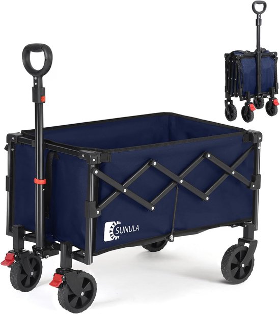 Opvouwbare Bolderwagen Blauw kopen? ✔️ Tot 53% korting