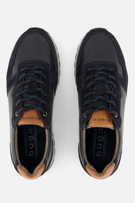 Bugatti Cirino Baskets pour femmes bleu Cuir - Taille 41