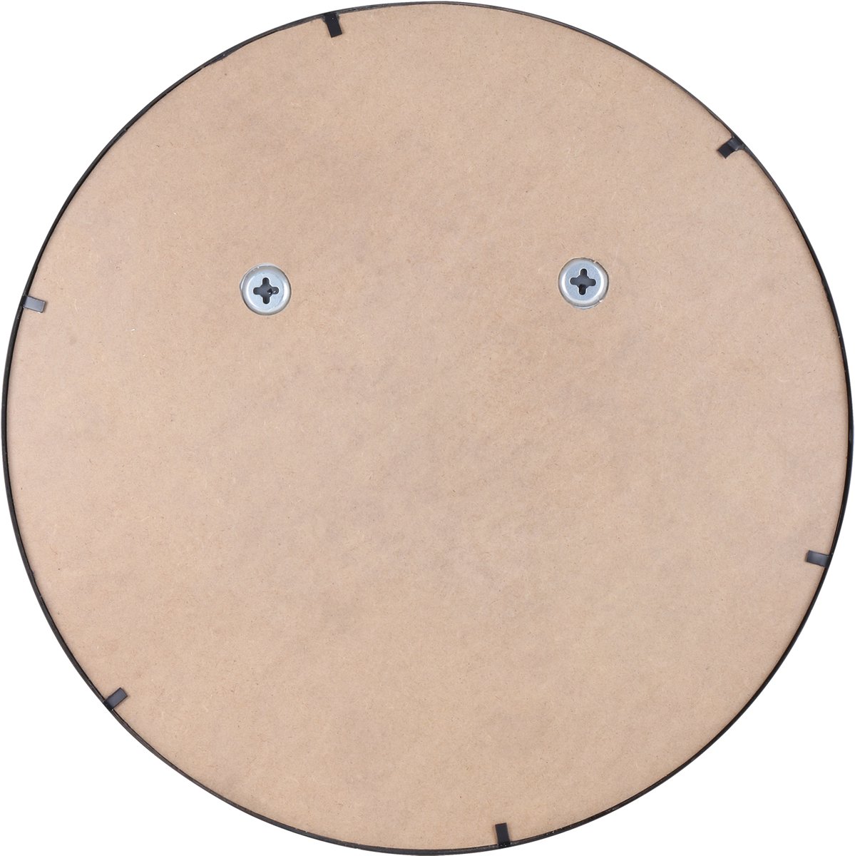 Differnz Spiegel Rond aluminium 65 x 65 cm zwart