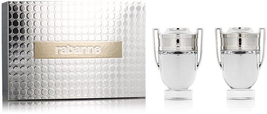 Herenparfum Paco Rabanne Invictus EDT 50 ml x 2