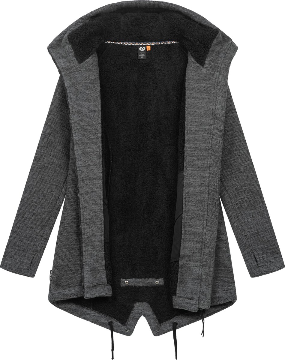 Ragwear Dames Vest met capuchon Wingi Melange