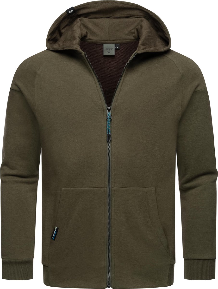 Ragwear heren Sweatjack met capuchon Zenway