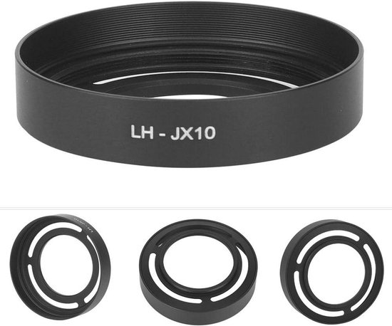 Cuifati Vierkante Metalen Zonnekap Compatibel met X E5