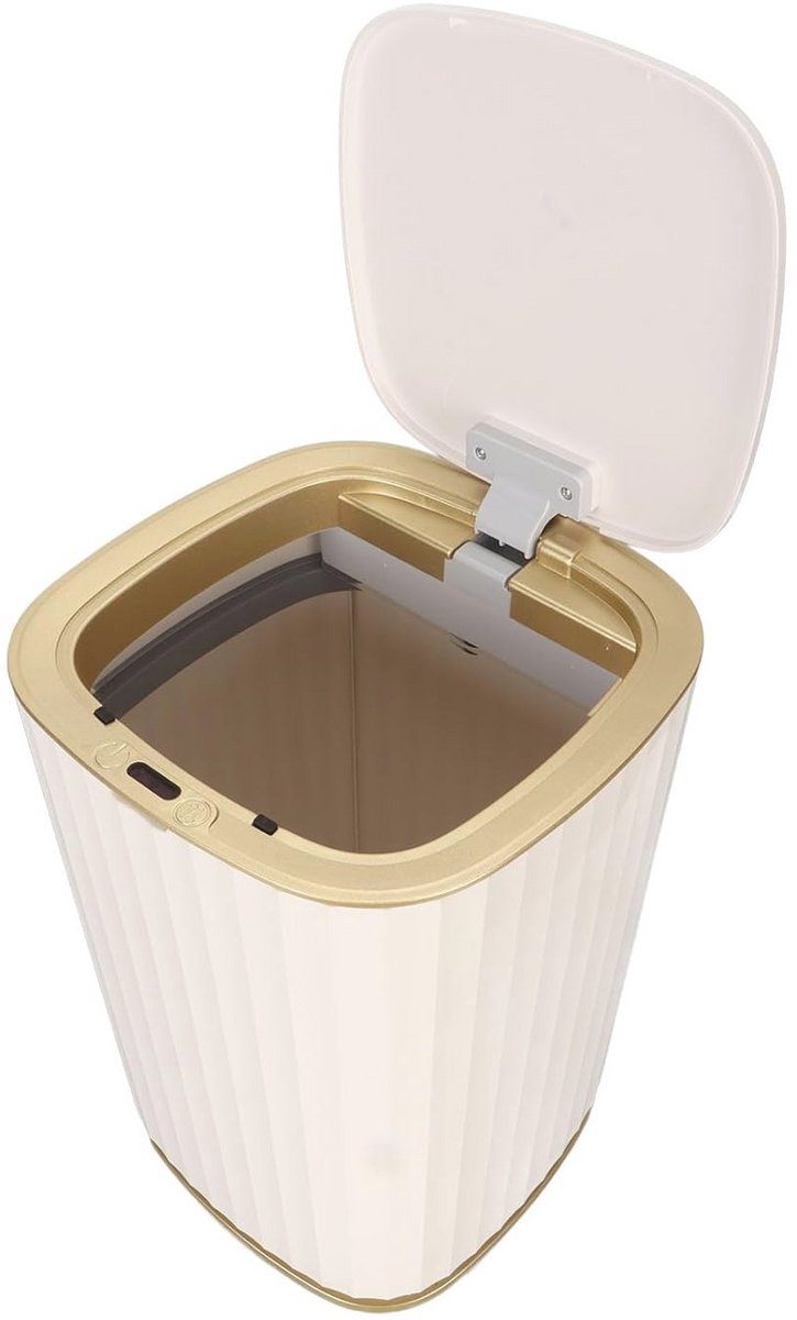 Goedkoopste Contactloze Prullenbak 15L Automatische Afvalemmer met Bewegingssensor voor Slaapkamer