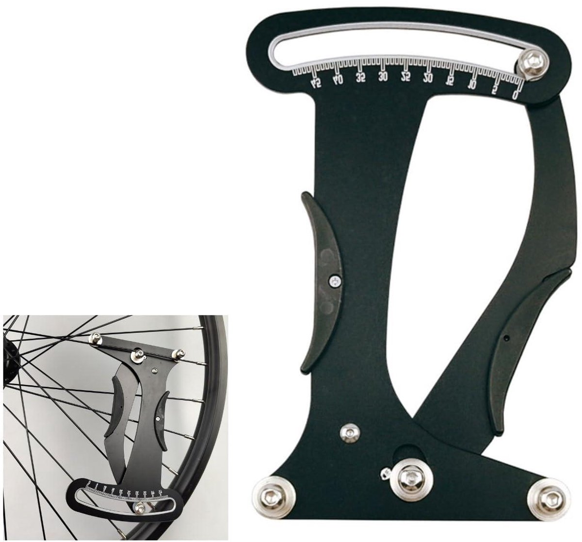 Nordivar - Spaaksleutel Tension Gauge Kalibratie Tool - Fiets Wiel Spaakspanningsmeter - Fietsen en Accessoires