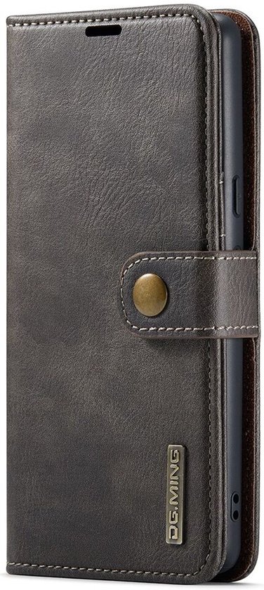DG Ming Étui pour Google Pixel 8 - Étui Portefeuille Rétro - Étui de Téléphone Simili Cuir avec Cartes - Étui Portefeuille avec Porte-Cartes au Dos Grijs