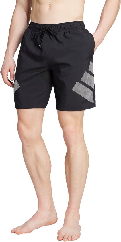 Short adidas Sportswear Big Bars 20 cm - Homme - Zwart- 2XL