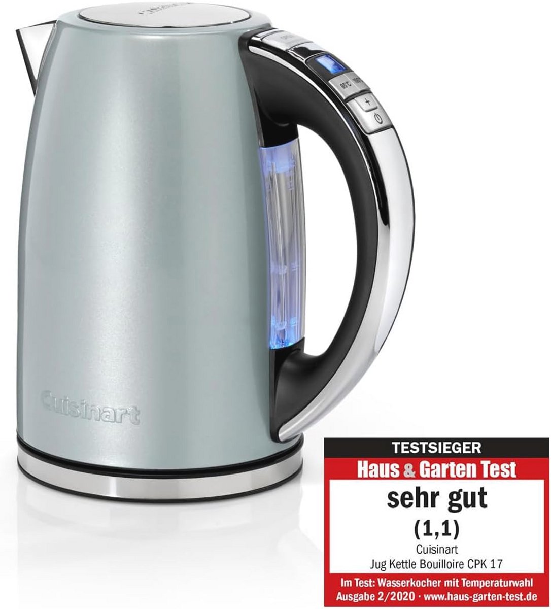 Waterkoker met 4 Temperatuurinstellingen, LCD-Scherm en Snelle Verwarming - 1.7L Capaciteit, Pistache Groen