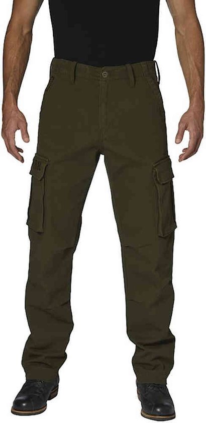ROKKER Cargo Olijf Jeans - Broek