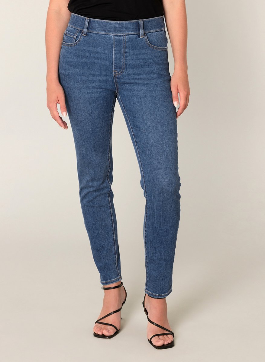 BASE LEVEL Anabel Bottoms - Mid Blue - maat W40 / L32