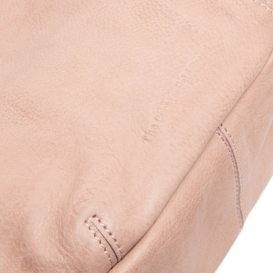 The Chesterfield Brand Cuir Sac à épaule bandoulière Clarita Shoulderbag Vintage Rose Saumon