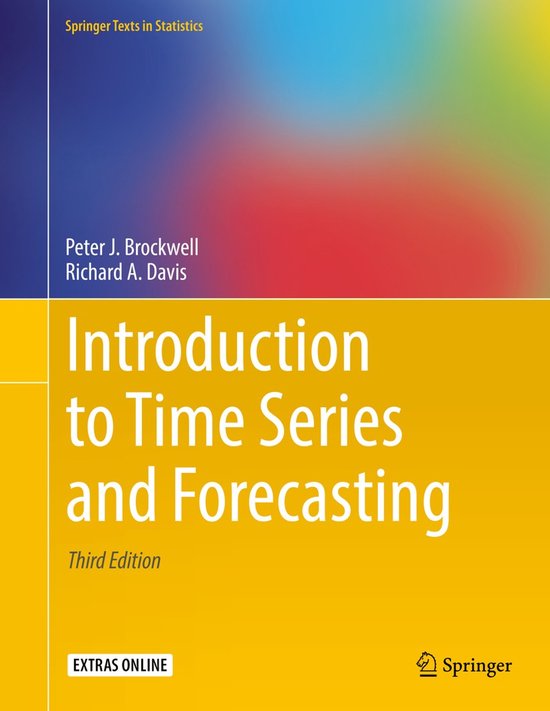 Introduction to Time Series and Forecasting - cover