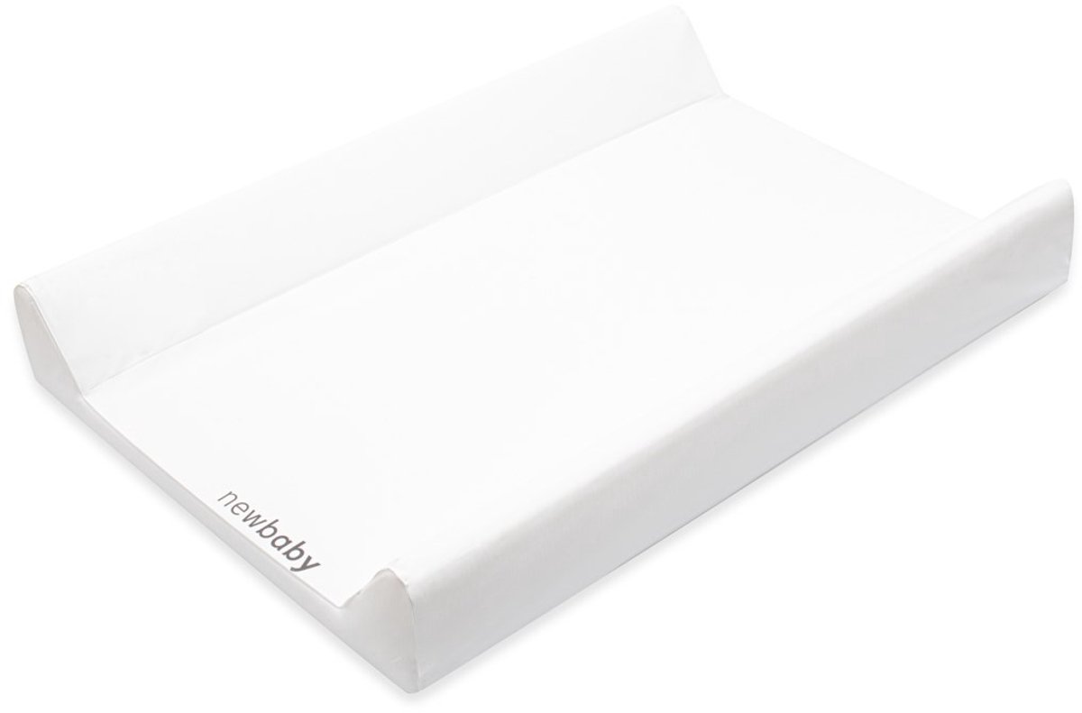 New Baby BASIC verschoonopzetstuk wit 47x70cm - Aankleedkussen