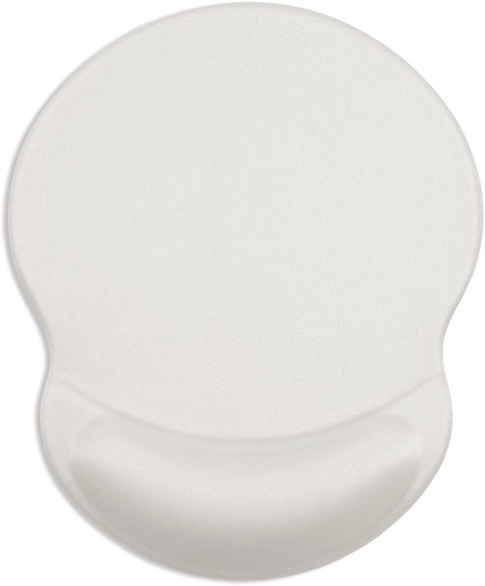 Ergonomische muismat met gel polssteun - Comfortabele kantoorbenodigdheden voor pijnverlichting | 22 x 18.2 cm