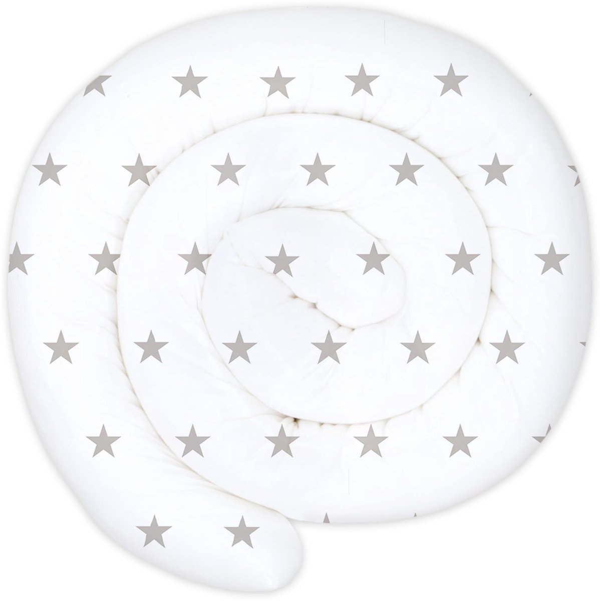 Ibenzoa® Baby Slaap- en Speelgenoot XXL: Comfortabele Bedomranding met Sterrenmotief