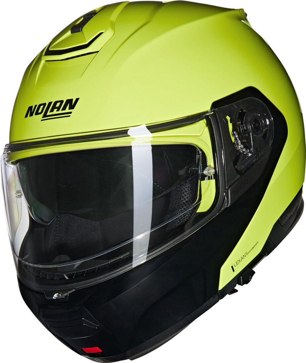 Nolan N100-6 Mivedi 329 Impuls Groen Zwart Glossy Systeemhelm - Maat S - Helm