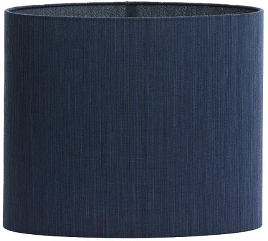 Hanglamp met velours kap blauw met goud 35 cm - Combi Hanglamp met velours kap blauw met goud 35 cm - Combi
