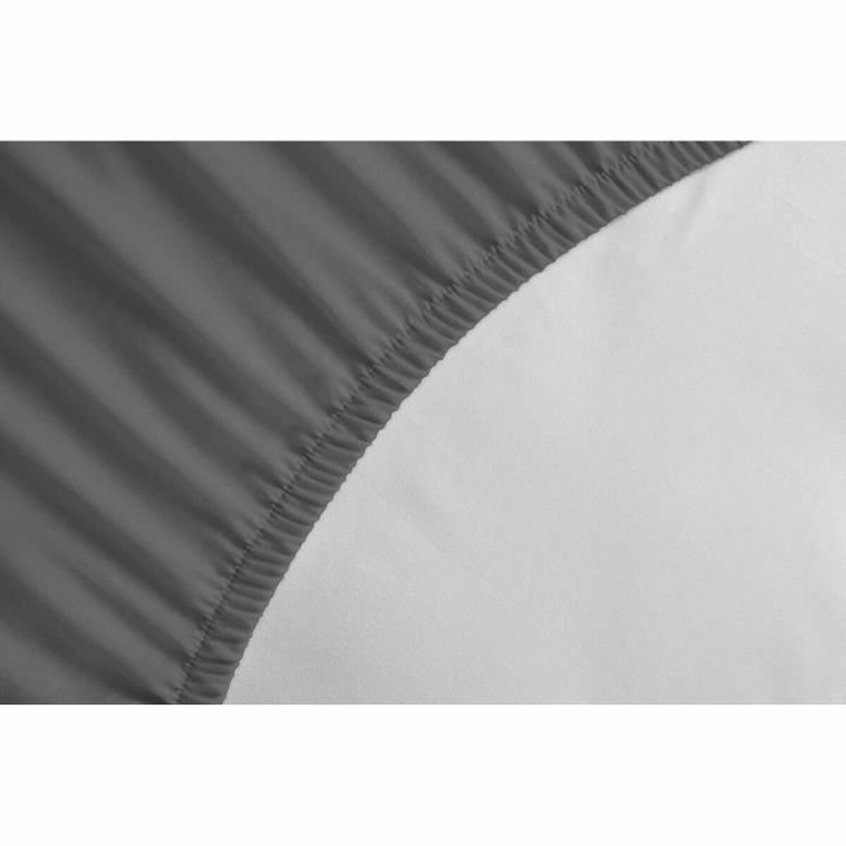 Verstelbaar onderlaken HOME LINGE PASSION HP71770 Grijs Antraciet 160 x 200 + 30 cm
