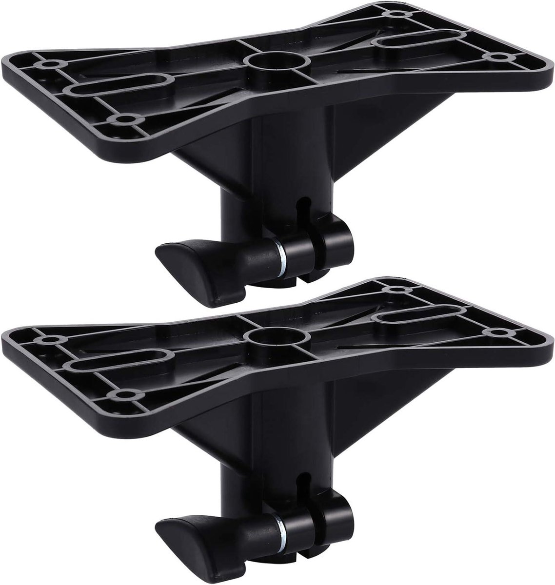 2-Delige Outdoor Speaker Houder Set - Montage Inzet Stand Houder voor Tripod Palen - Makkelijk te Installeren - Duurzaam en Stabiel