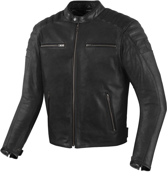 Bogotto B-Nimble Zwart Leren Motorjas Maat 60 Jas bol
